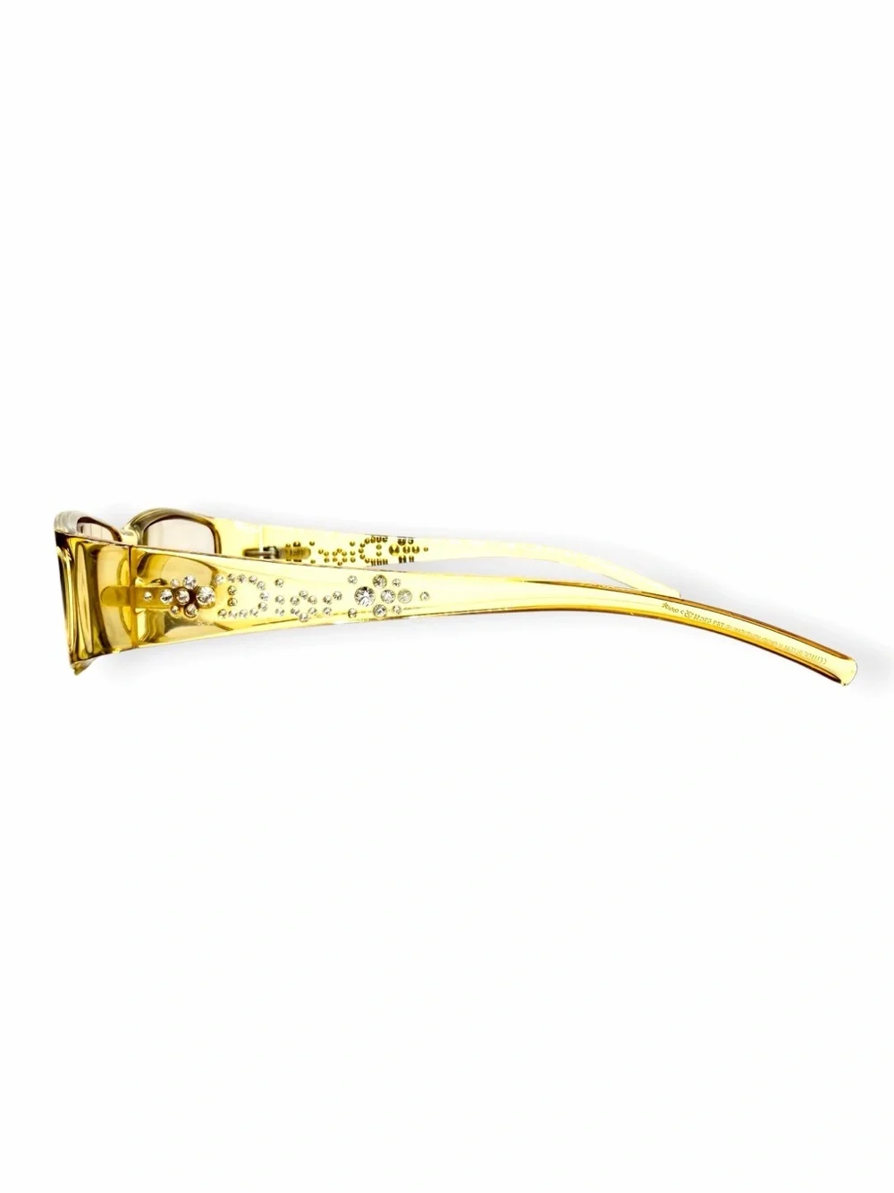 Vintage Christian Dior Diorlight Translucent Sunglasses, Swarovski Prescription
